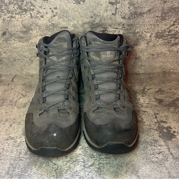 Scarpa Moraine Mid Goretex Boots 63054 Womens sz 10.5 Grey - Picture 2 of 8